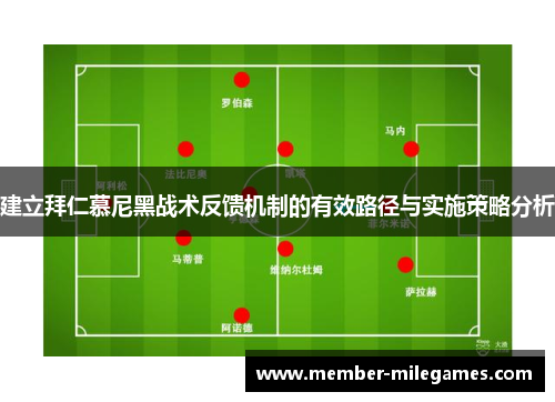 建立拜仁慕尼黑战术反馈机制的有效路径与实施策略分析